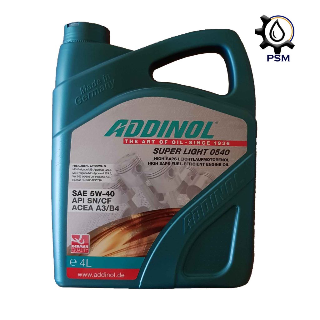 ADDINOL 5W 40 PSMLUB addinol-5w-40-psmlub